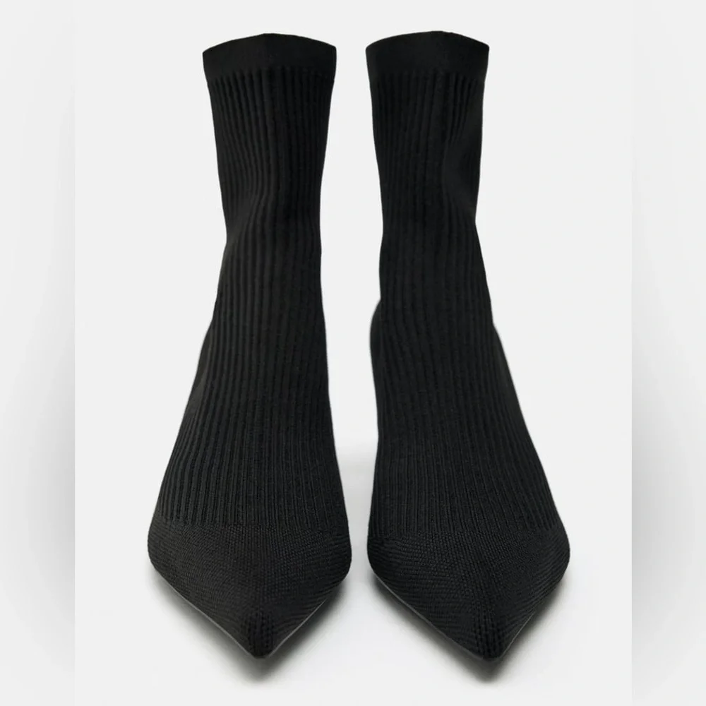 ZARA Sock Booties